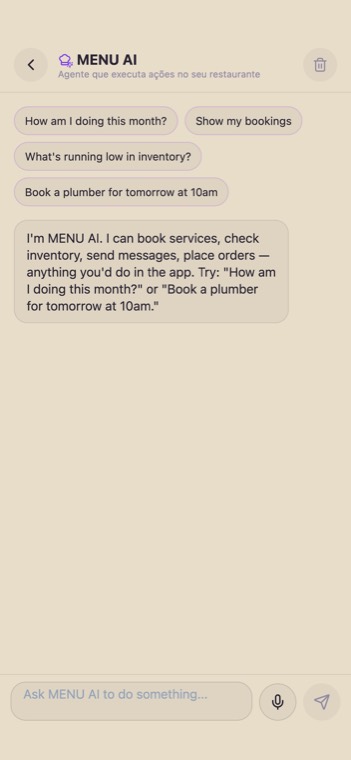 MENU AI